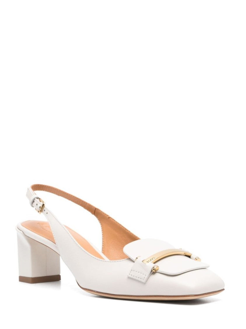Tod's Barretta Slingback Shoe With Pointed Toe