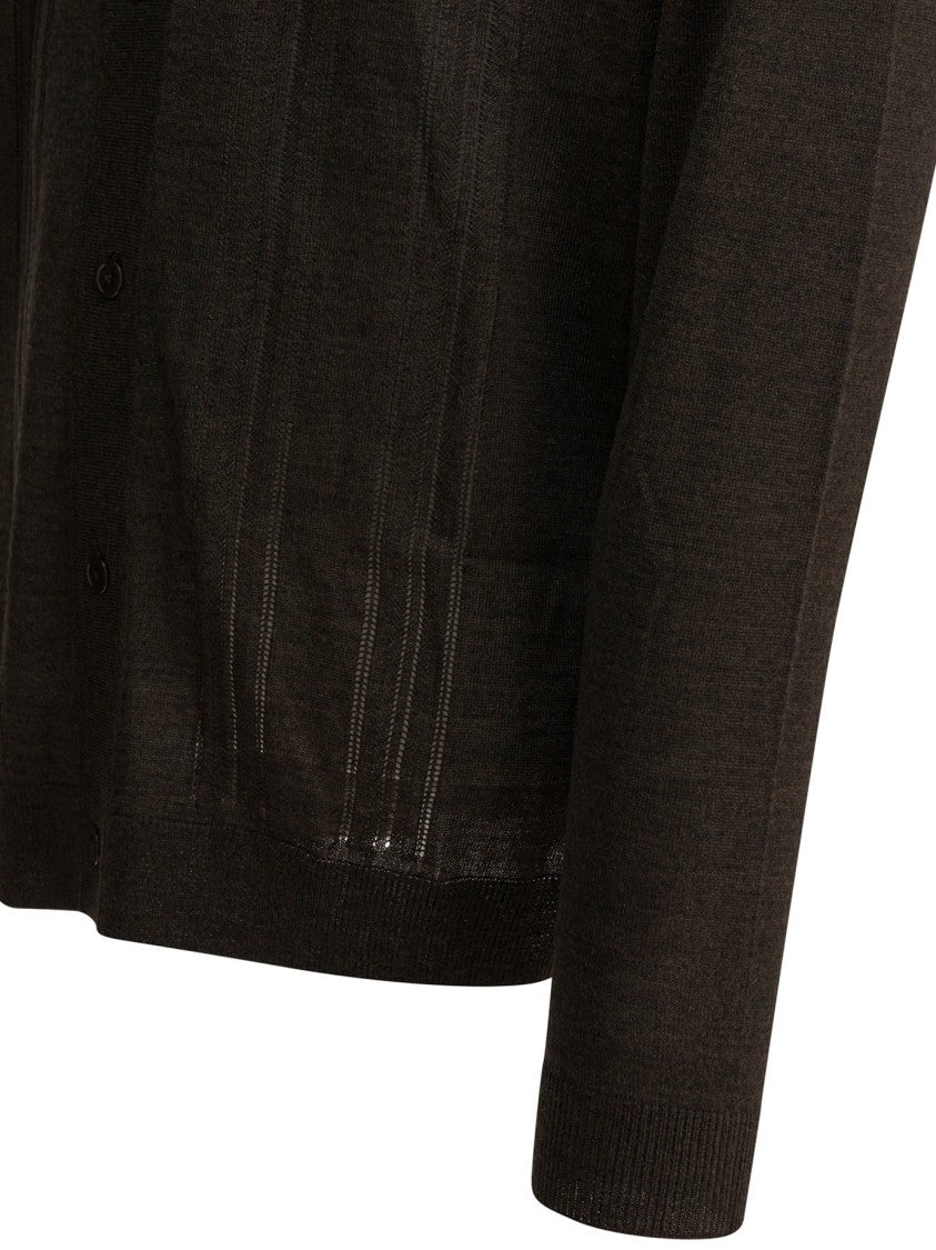 Nn.07 "Thor" Wool Blend Cardigan