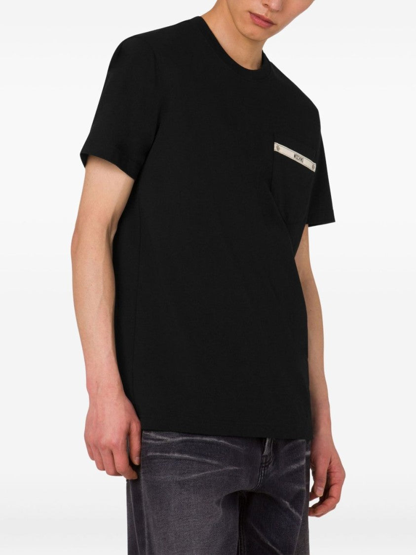 Moschino Short-Sleeve T-Shirt With Contrasting Pocket Detail
