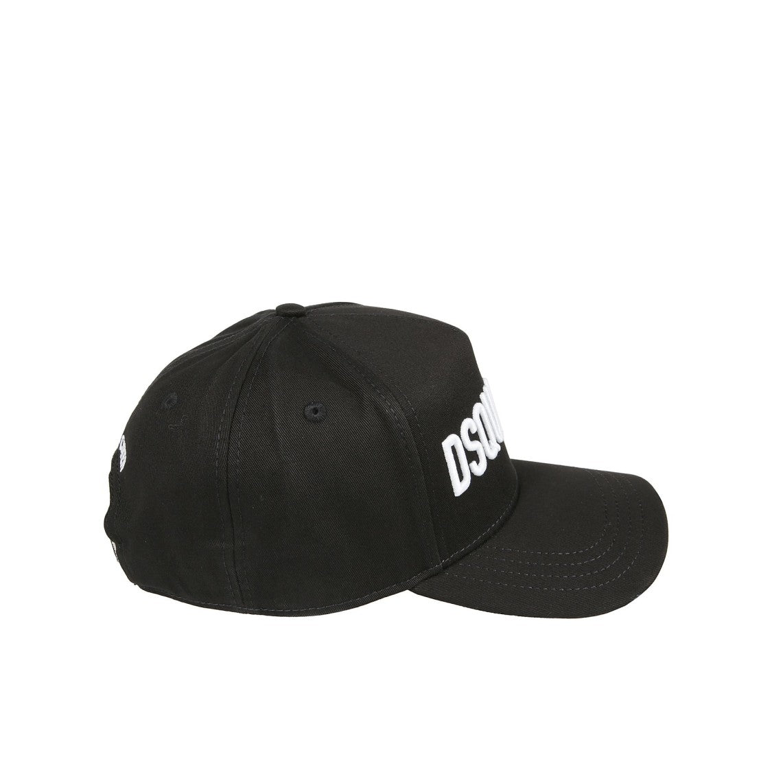 Dsquared2 Gabardine Baseball Cap With Curved Brim