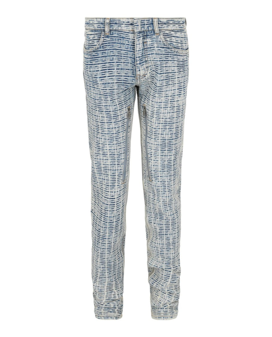Givenchy Logo Embossed Skinny Jeans