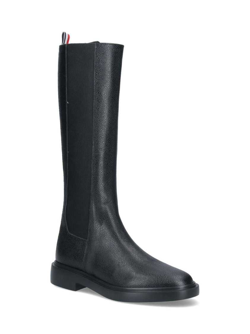 Thom Browne Slip-On Boots – Black