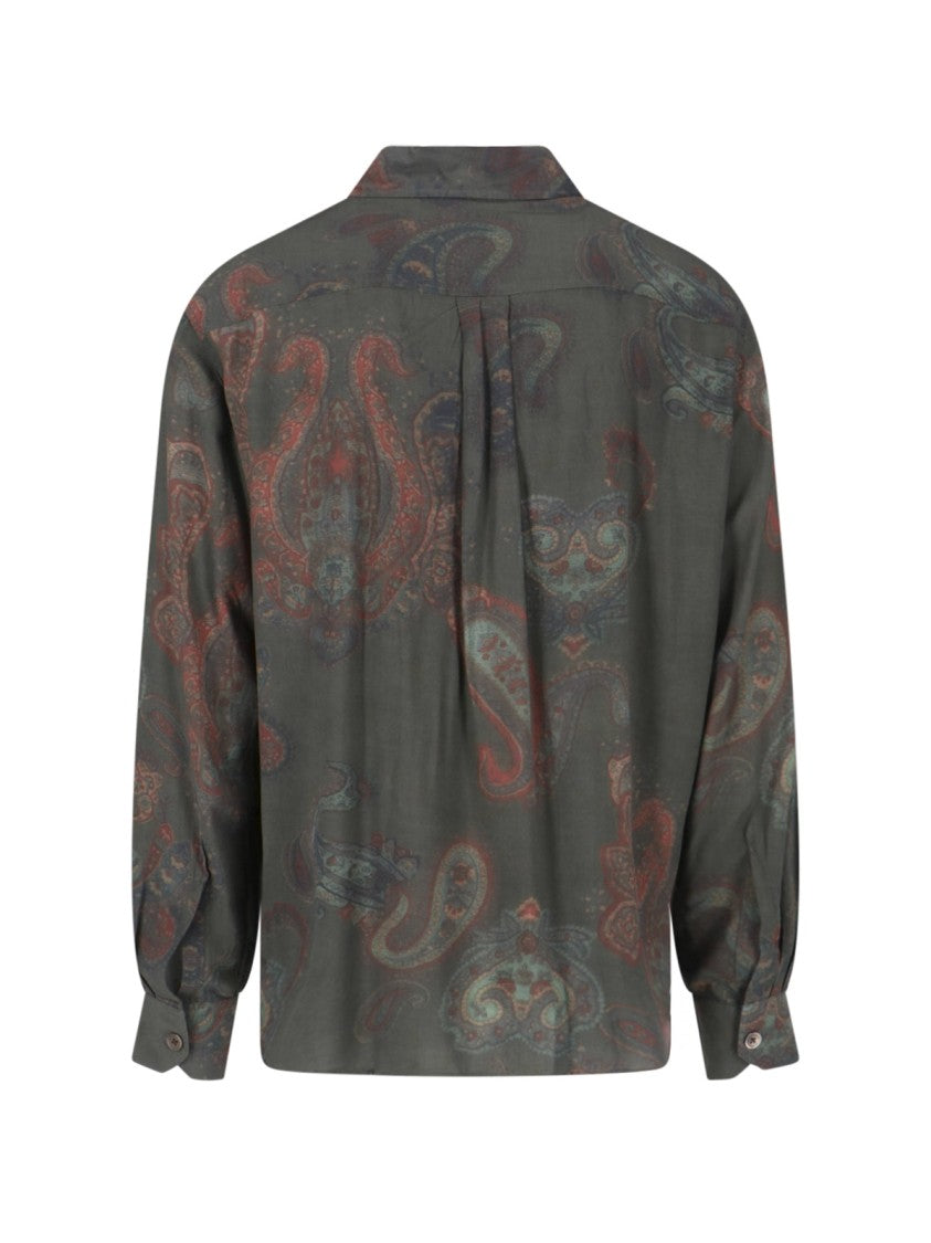 Our Legacy Forgotten Paisley Patterned Shirt
