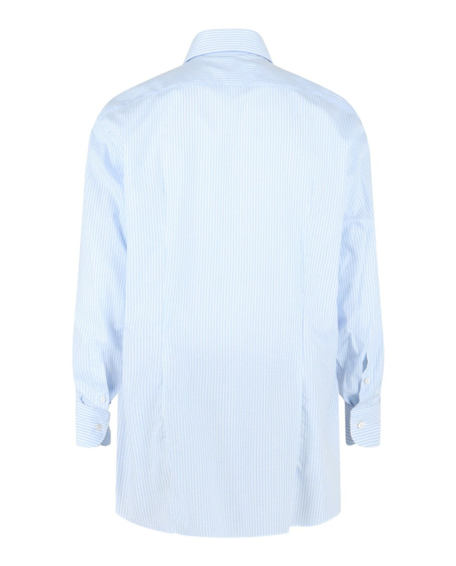Brioni Striped Button-Up Shirt