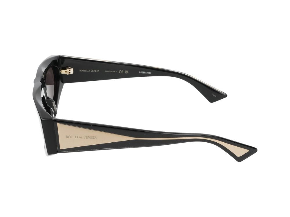 Bottega Veneta Sunglasses Bottega Veneta Bv1277s 001 Black Crystal Grey 57/17/140
