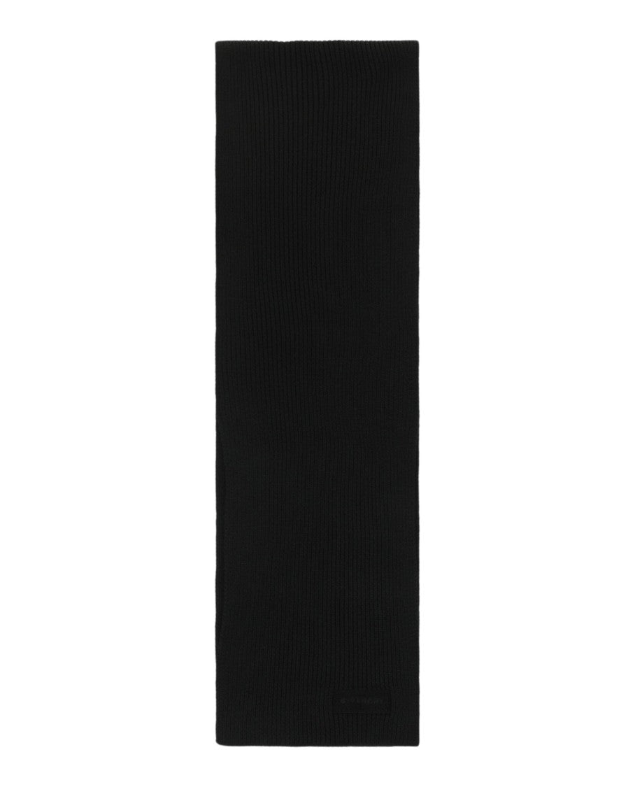Givenchy Paris Jacquard Wool Scarf