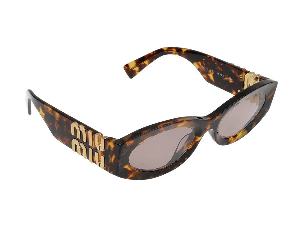 Miu Miu Acetate Frame Sunglasses With Modern Silhouette