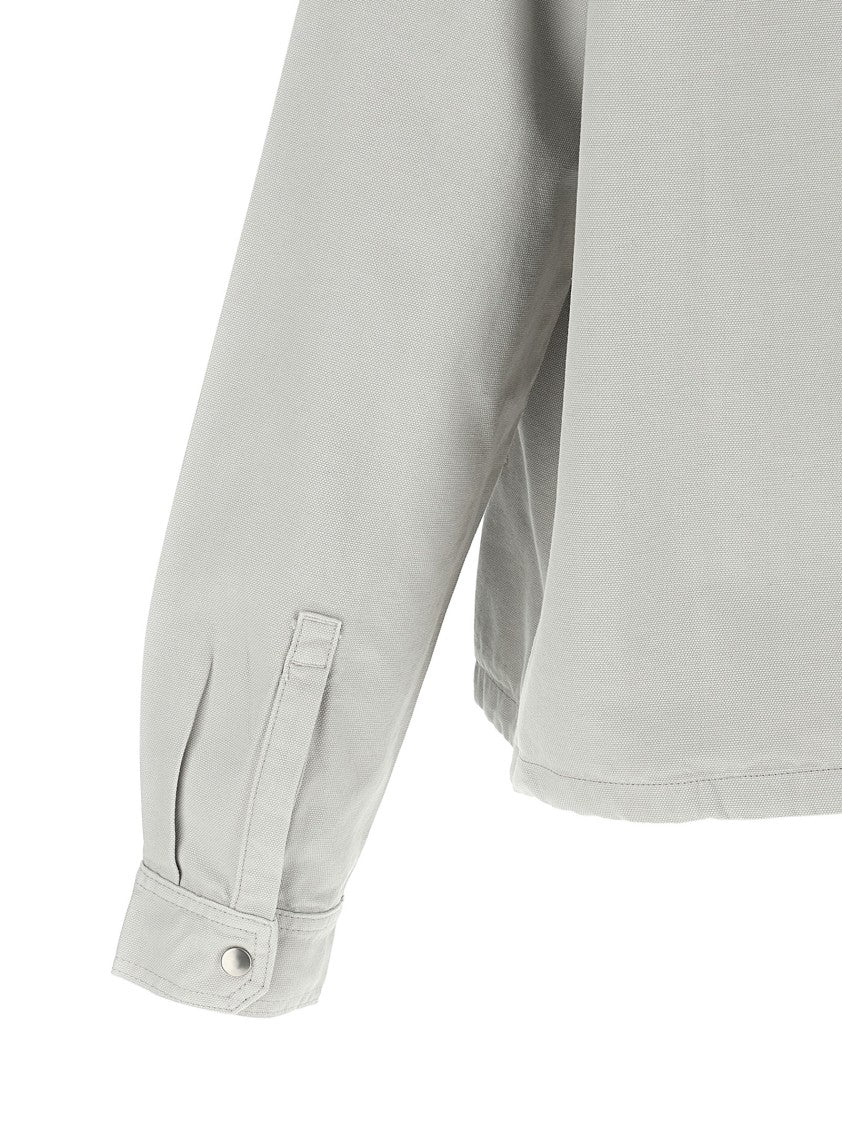 Drkshdw Grey Cotton Canvas Jacket