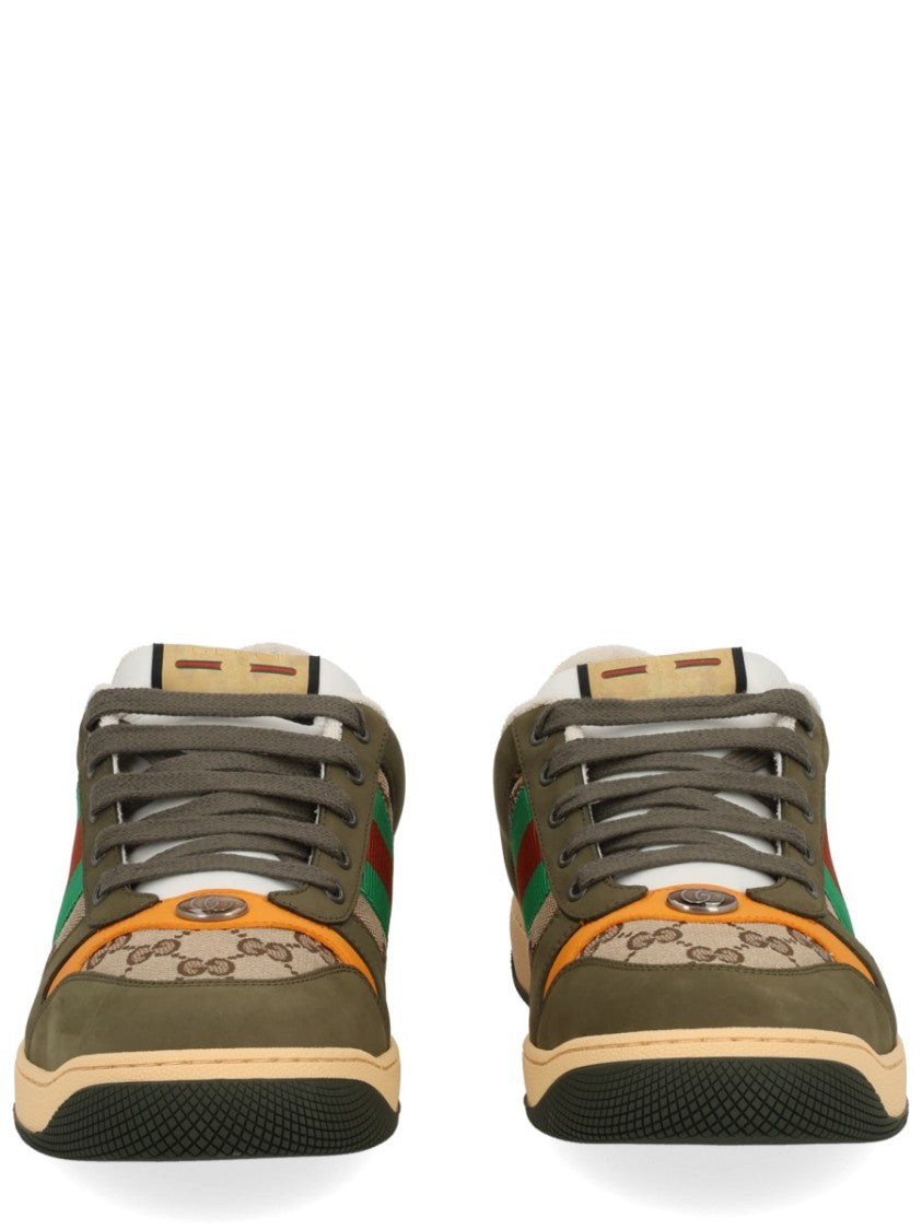 Gucci Screener Gg Monogram Low-Top Sneakers