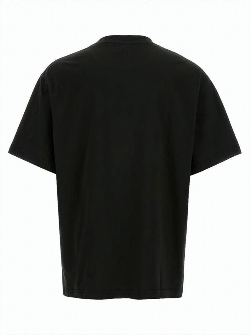 Kenzo Black Short-Sleeve T-Shirt With Bold Logo Print