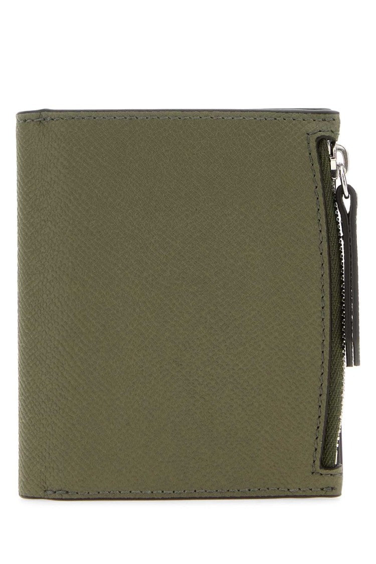 Maison Margiela Army Green Leather Wallet