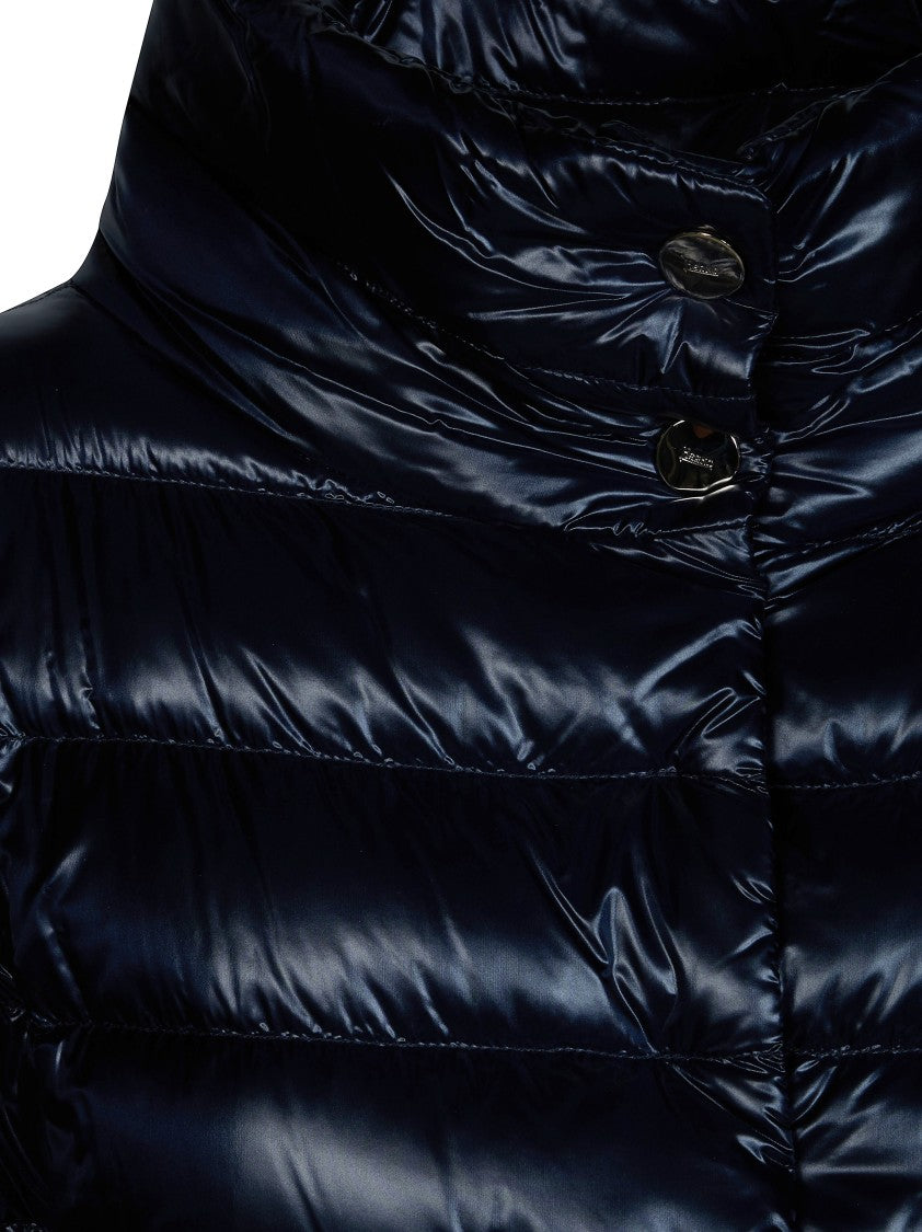 Herno Sofia Quilted Button Parka