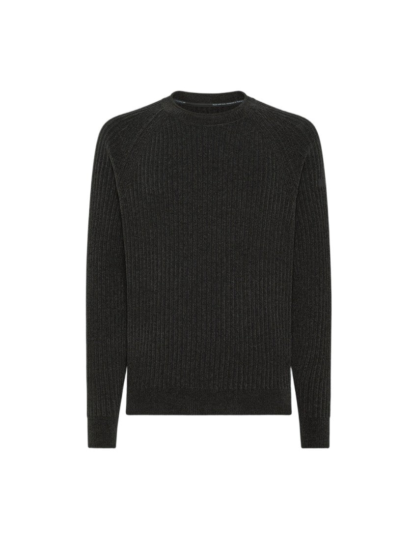 Rrd English Rib Stretch Knit Raglan Sleeves Sweater
