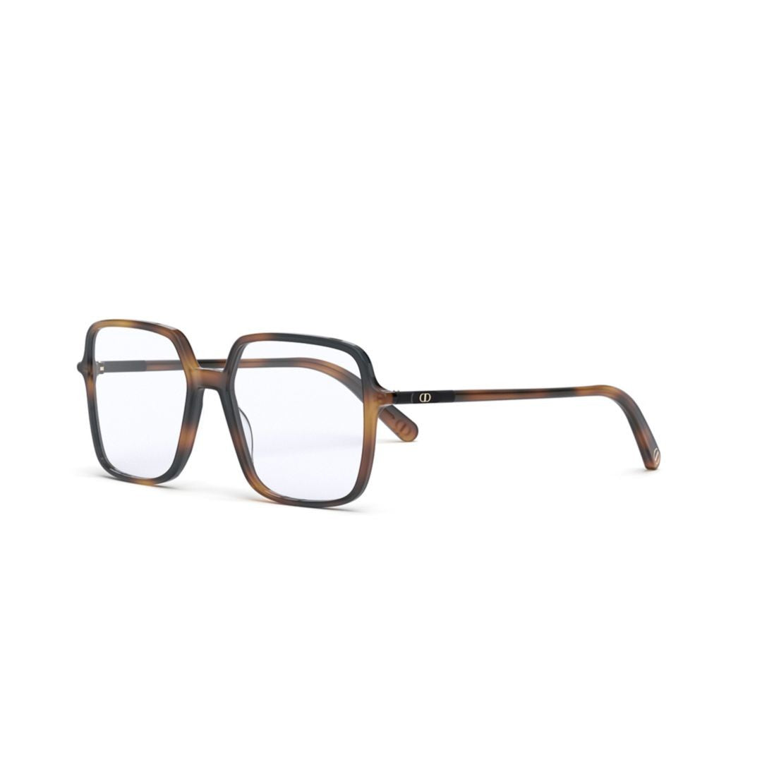 Dior Mini Cd O S2i Oversized Tortoiseshell Square Frame Sunglasses