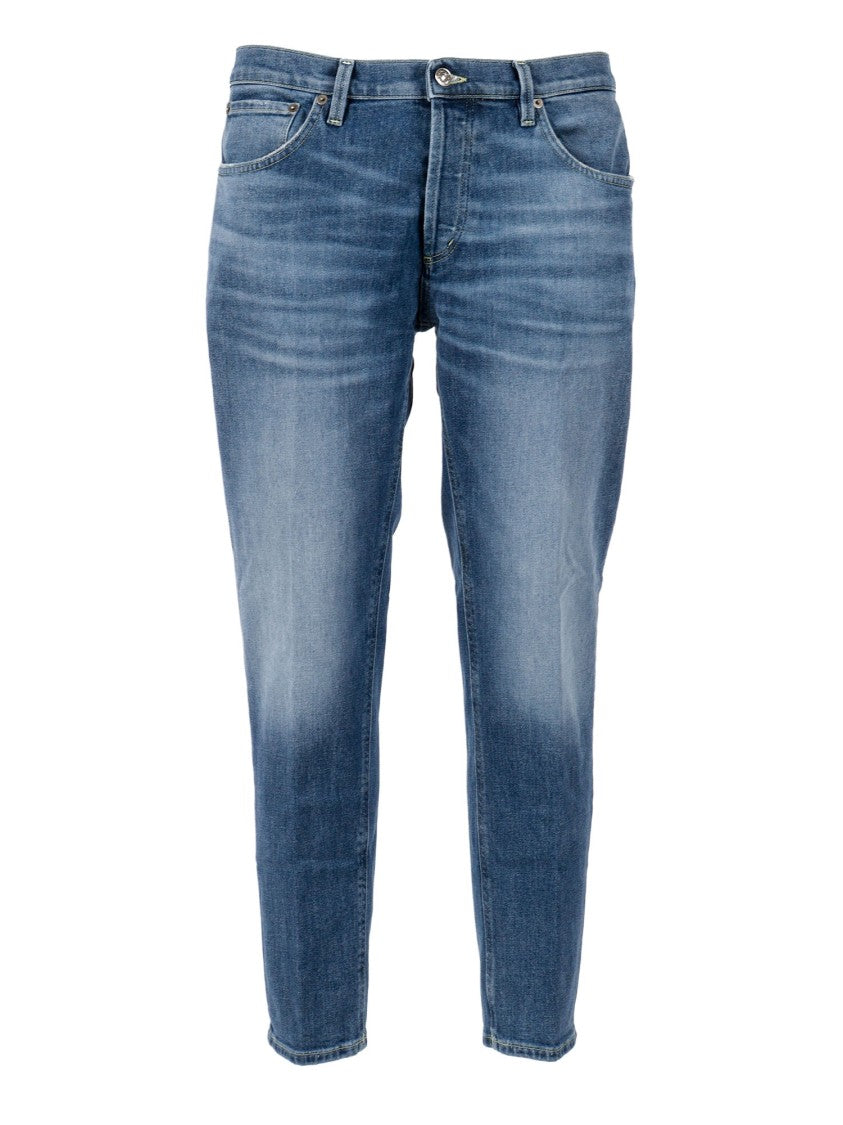 Dondup Mid Rise Brighton Tapered Jeans