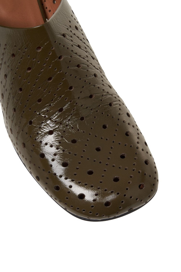 Billi Bi Patent Leather Sabot