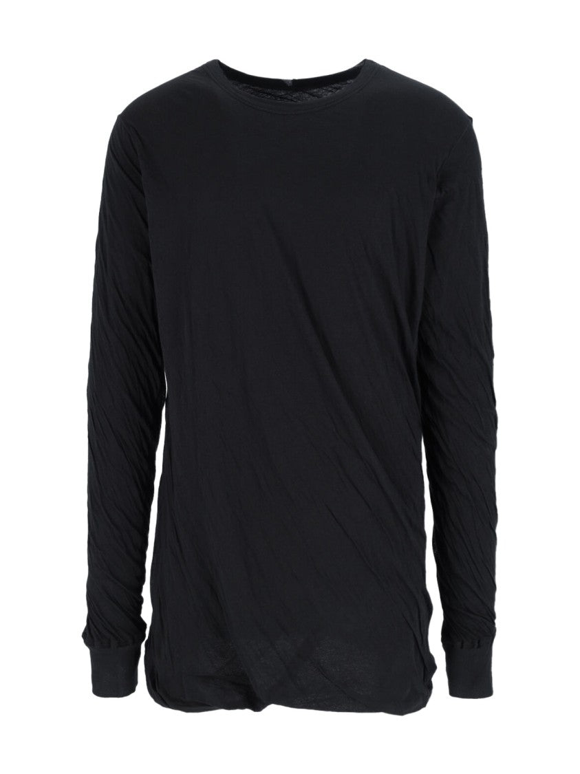 Rick Owens Classic Long Sleeve Shirt – Black