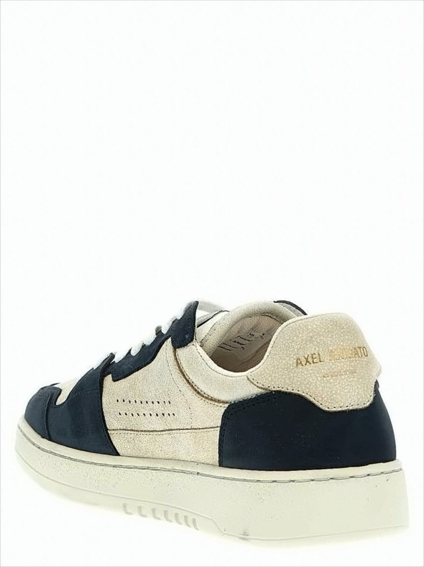 Axel Arigato Low-Top Leather And Suede Sneakers