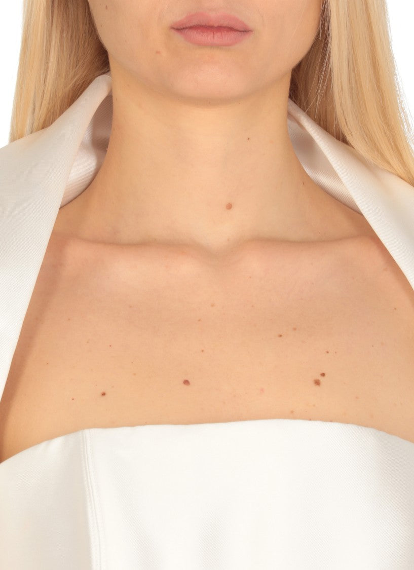 Solace London White Jazmine Maxi Dress