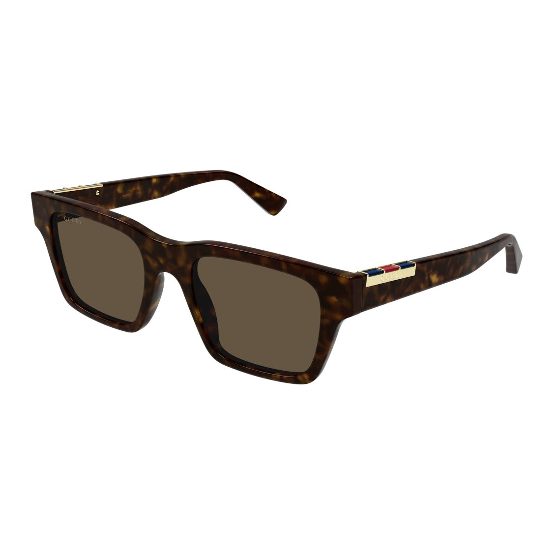Gucci Gg1889s Bold Tortoiseshell Square Frame Sunglasses