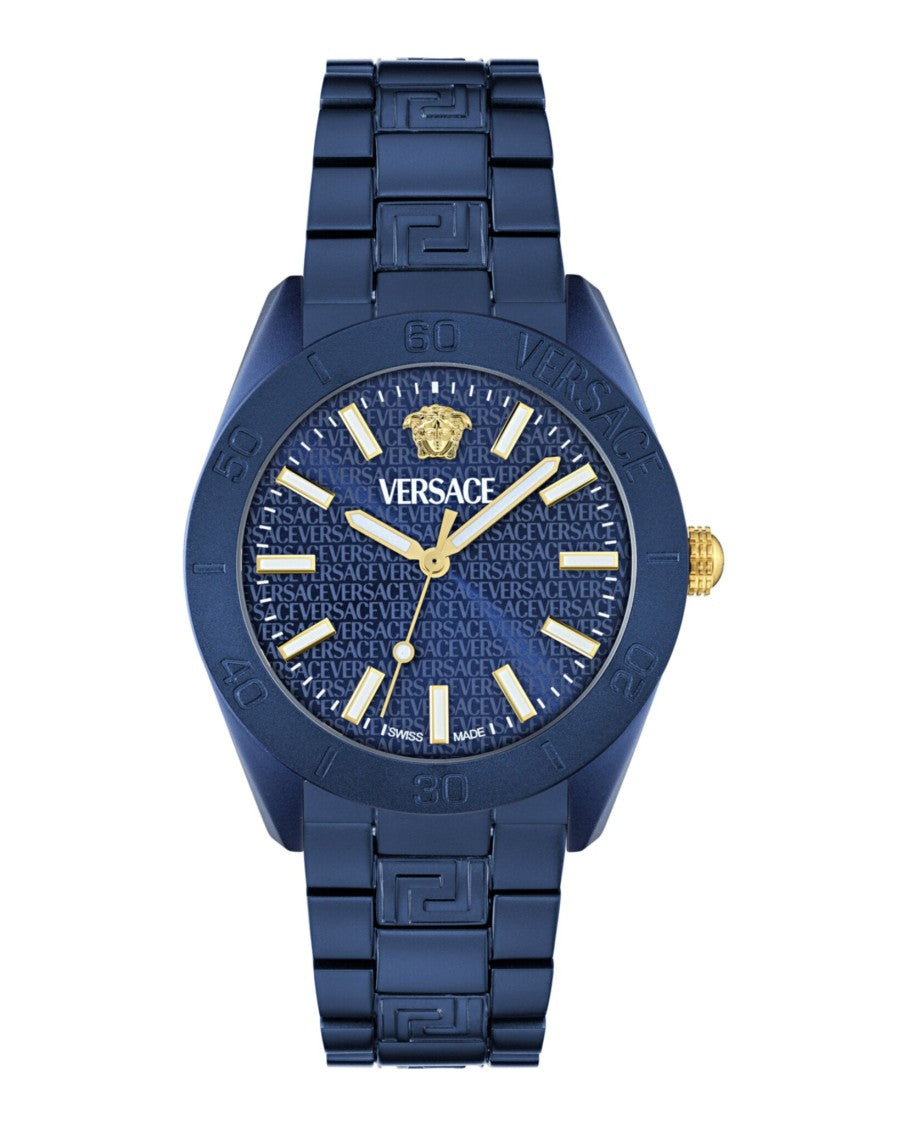 Versace V-Dome Aluminum Bracelet Watch