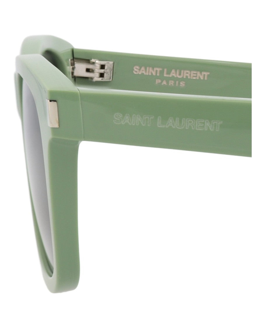 Saint Laurent Square-Frame Recycled Acetate Sunglasses