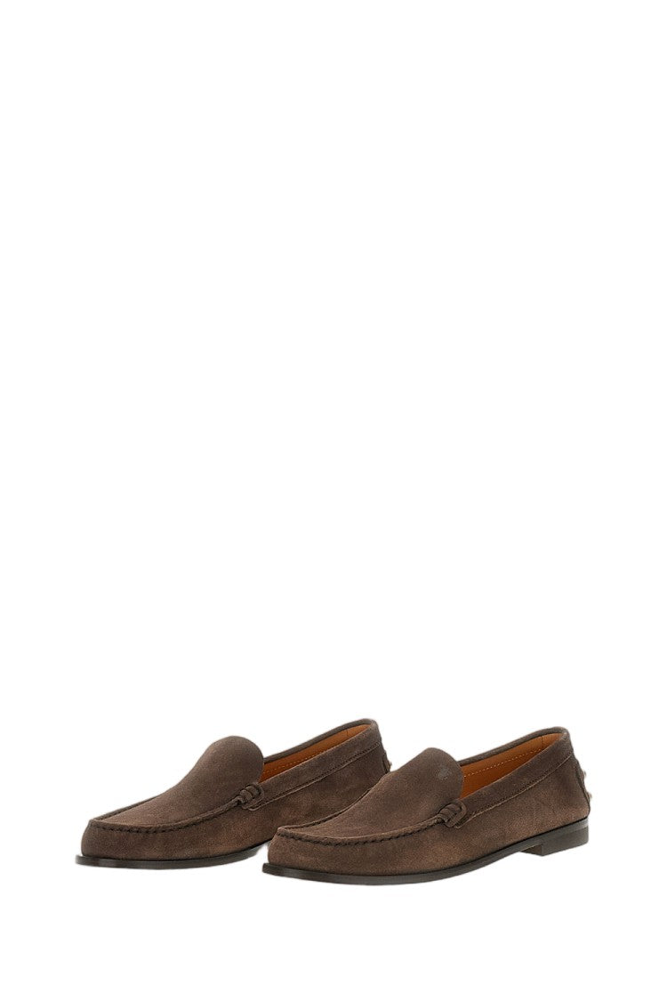 Tod's Brown Tod’S Gommini Metallo Loafers