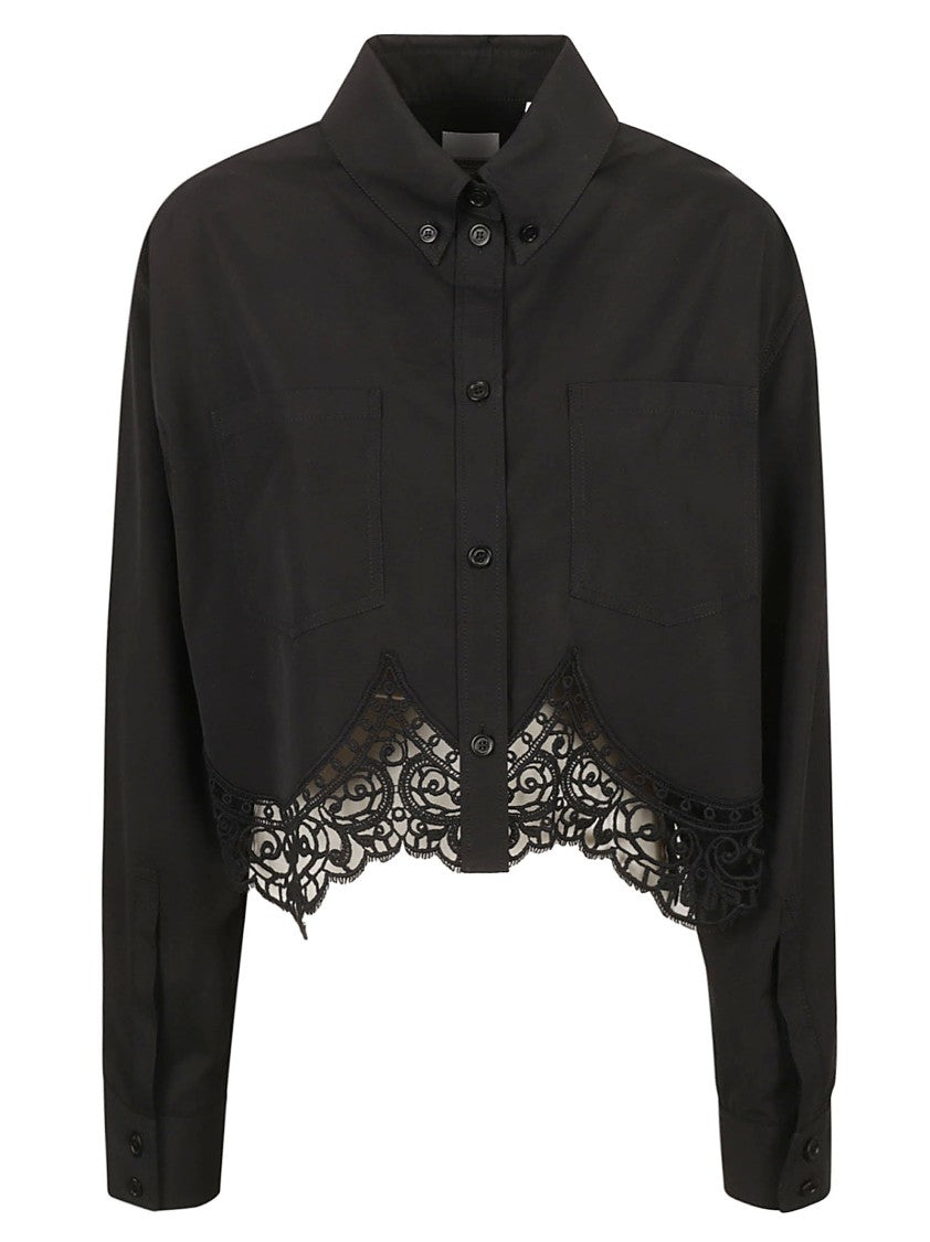 Burberry Tailored Black Cotton Shirt