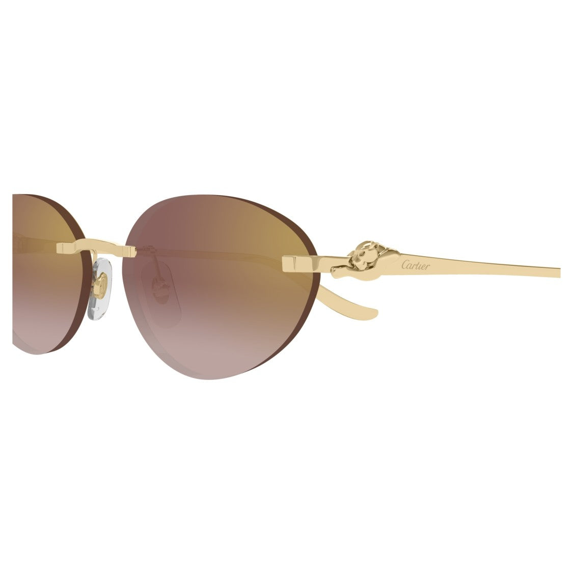 Cartier Ct0504s Rimless Sunglasses