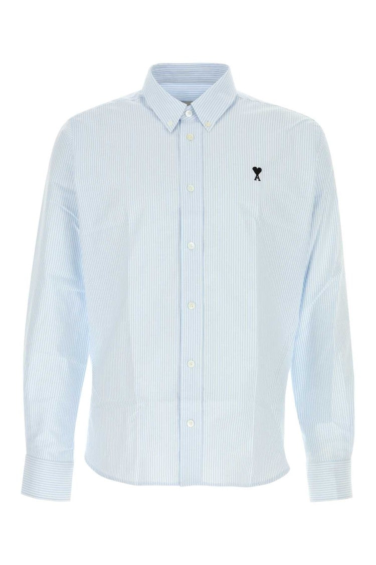 Ami Embroidered Oxford Shirt