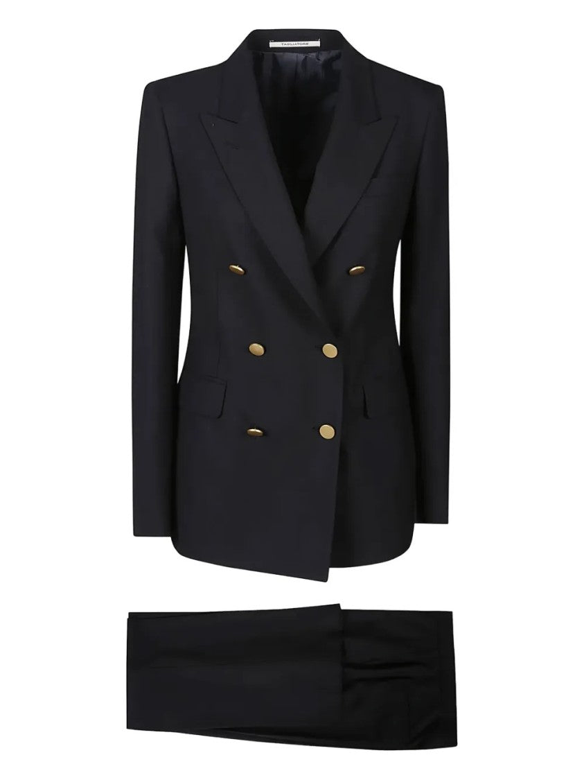 Tagliatore Two-Piece Tailored Suit With Double-Breasted Blazer