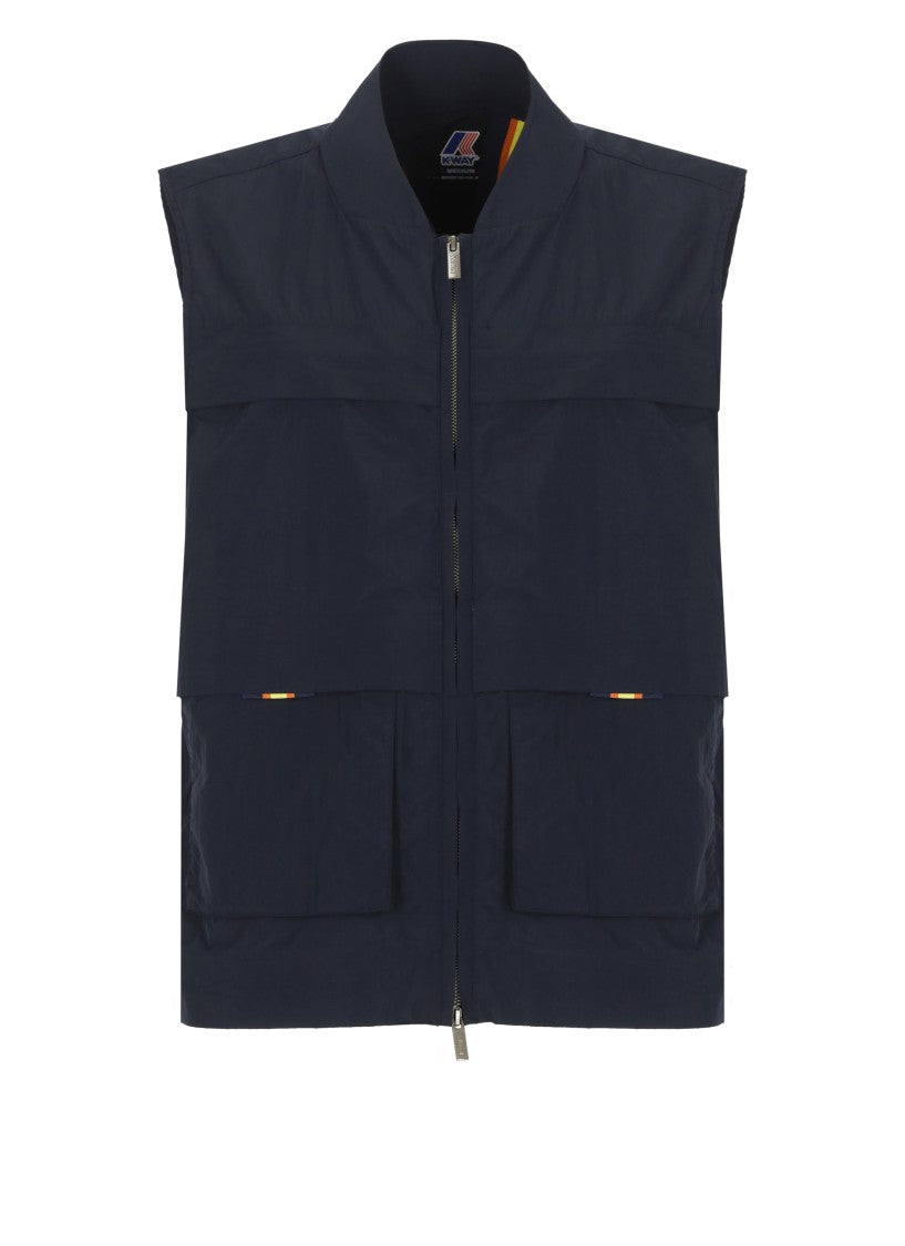 K-Way Erhin Cotton Like Sleeveless Jacket