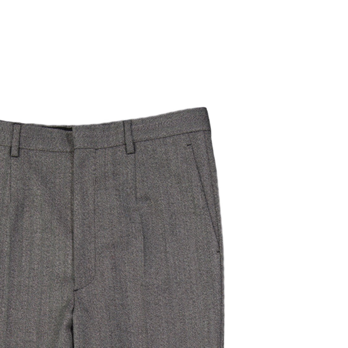 Prada Grey Wool Pants