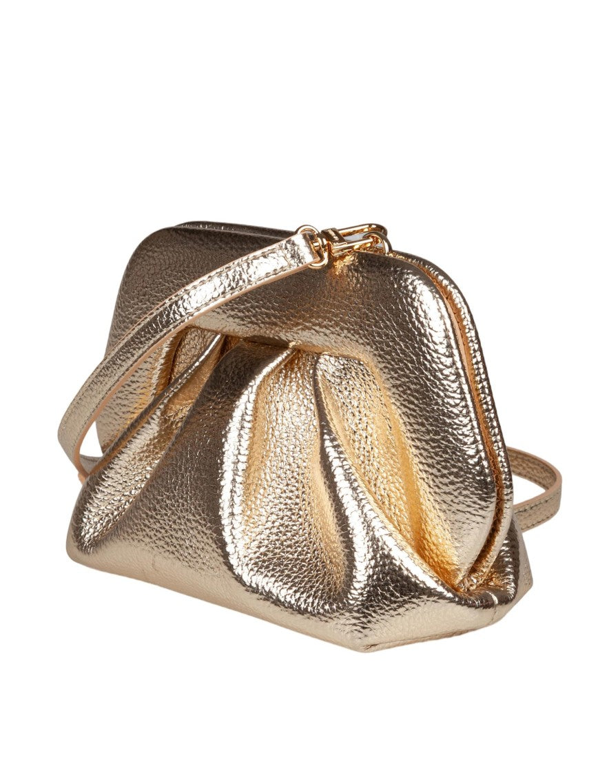 Themoirè Bios Laminated Faux Leather Bag