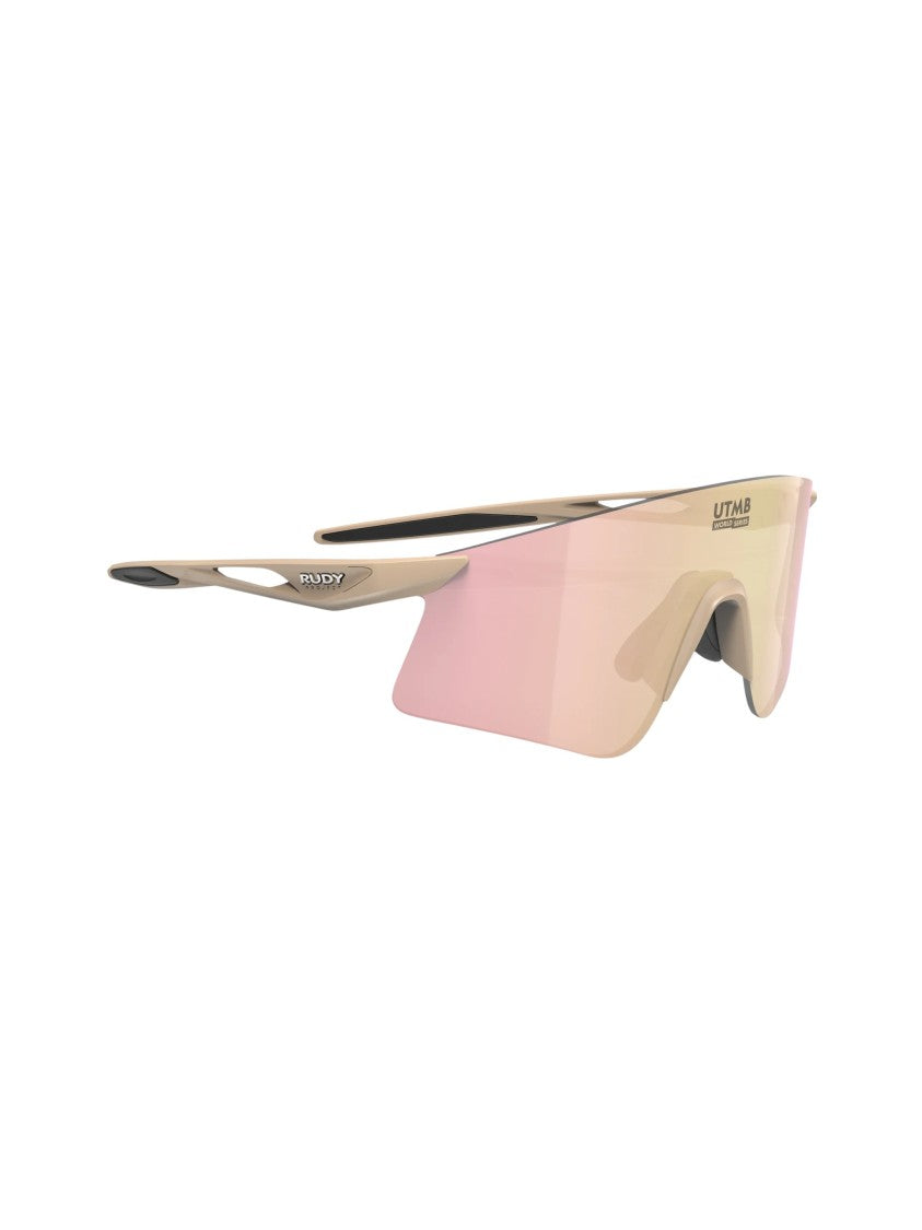 Rudy Project Astral X Utmb Rose Gold Wraparound Sunglasses