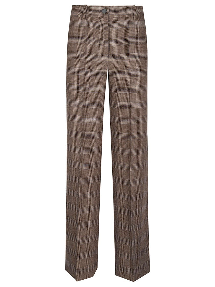 P.A.R.O.S.H. Riley Tailored Wide-Leg Viscose-Blend Formal Pants