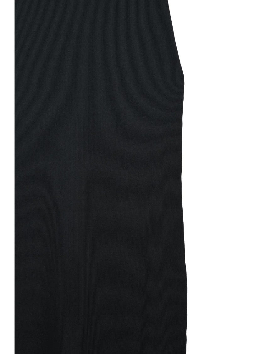 Stella Mccartney Black Sleeveless Cotton Tank Dress