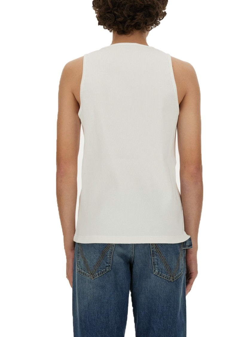Bottega Veneta Cotton Jersey Top With Tailored Silhouette