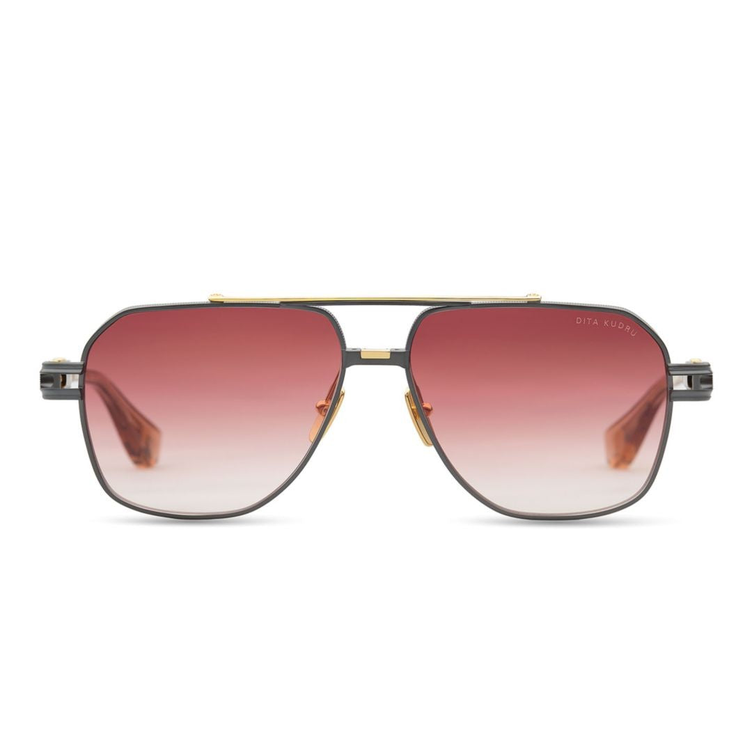Dita Kudru Geometric Frame Sunglasses With Gradient Tint
