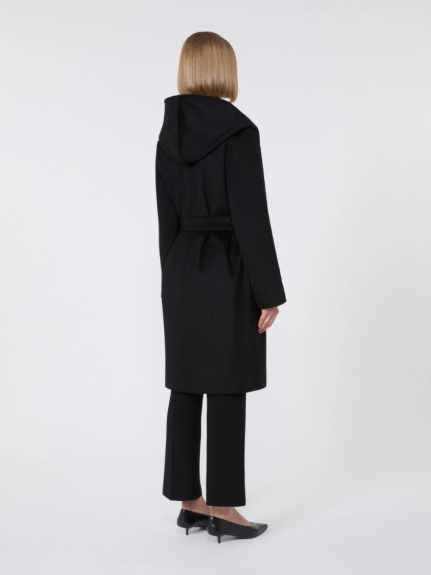 Max Mara Refined Mid-Length Coat With Wide Collar