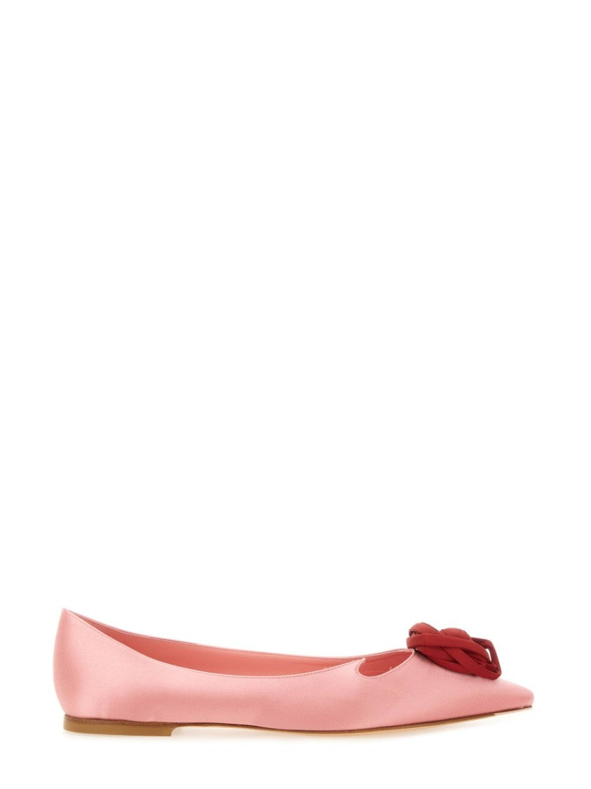 Roger Vivier "Rose Vivier" Ballerina