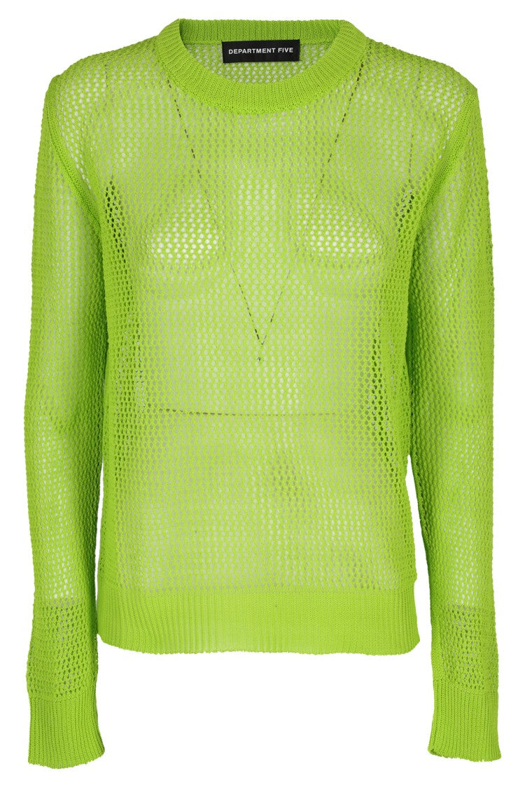 Department Five Suncoast Model Lime Green Top
