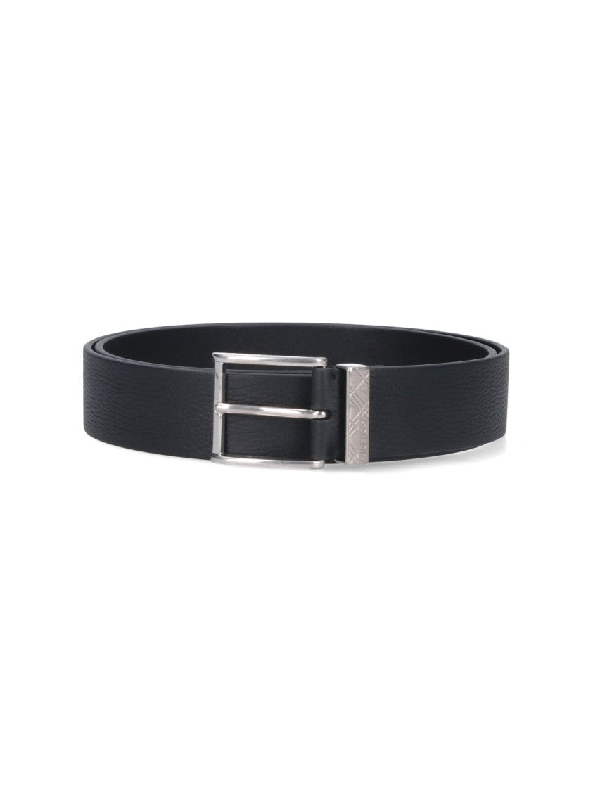 Burberry Check Belt – Black