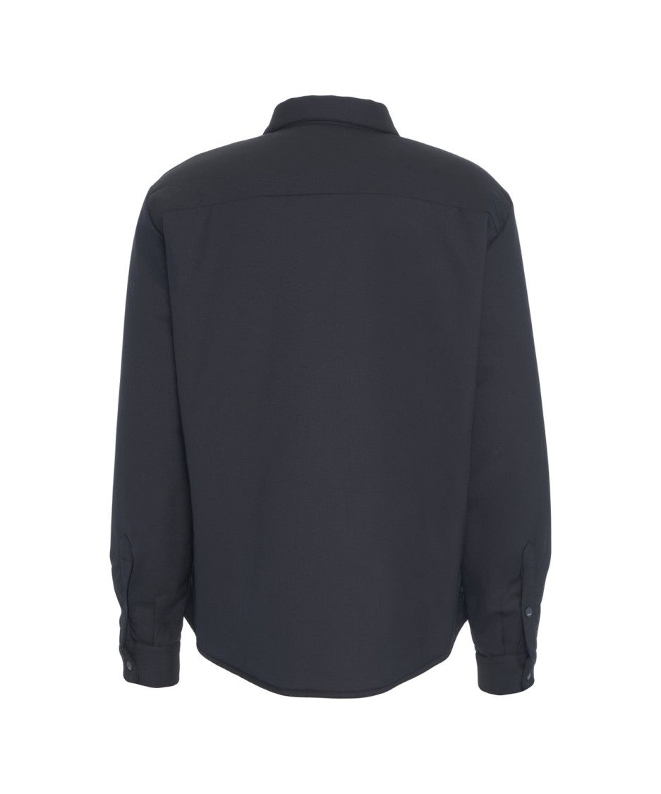 Cruna Padded Overshirt With Classic Collar