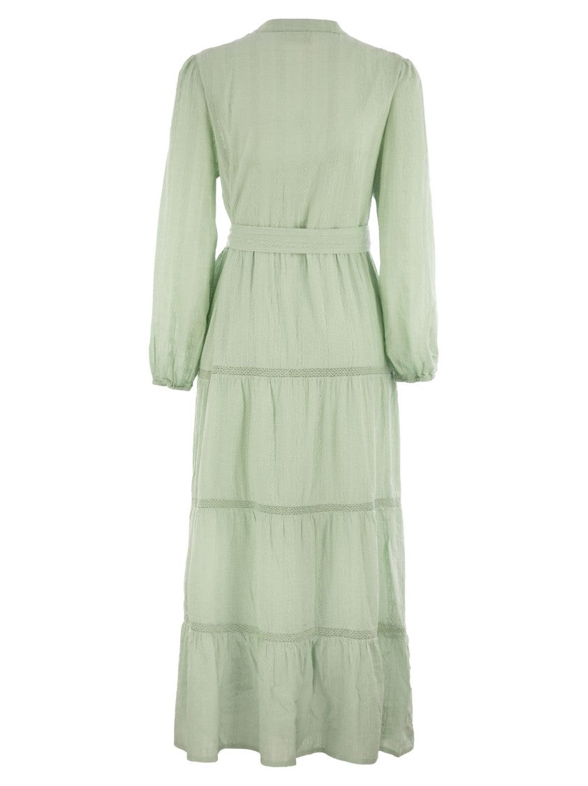 Mc2 Saint Barth Leyde - Cotton Long Dress