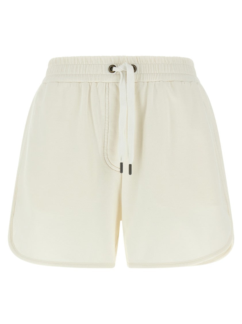 Brunello Cucinelli Fleece Sweatshirt Shorts