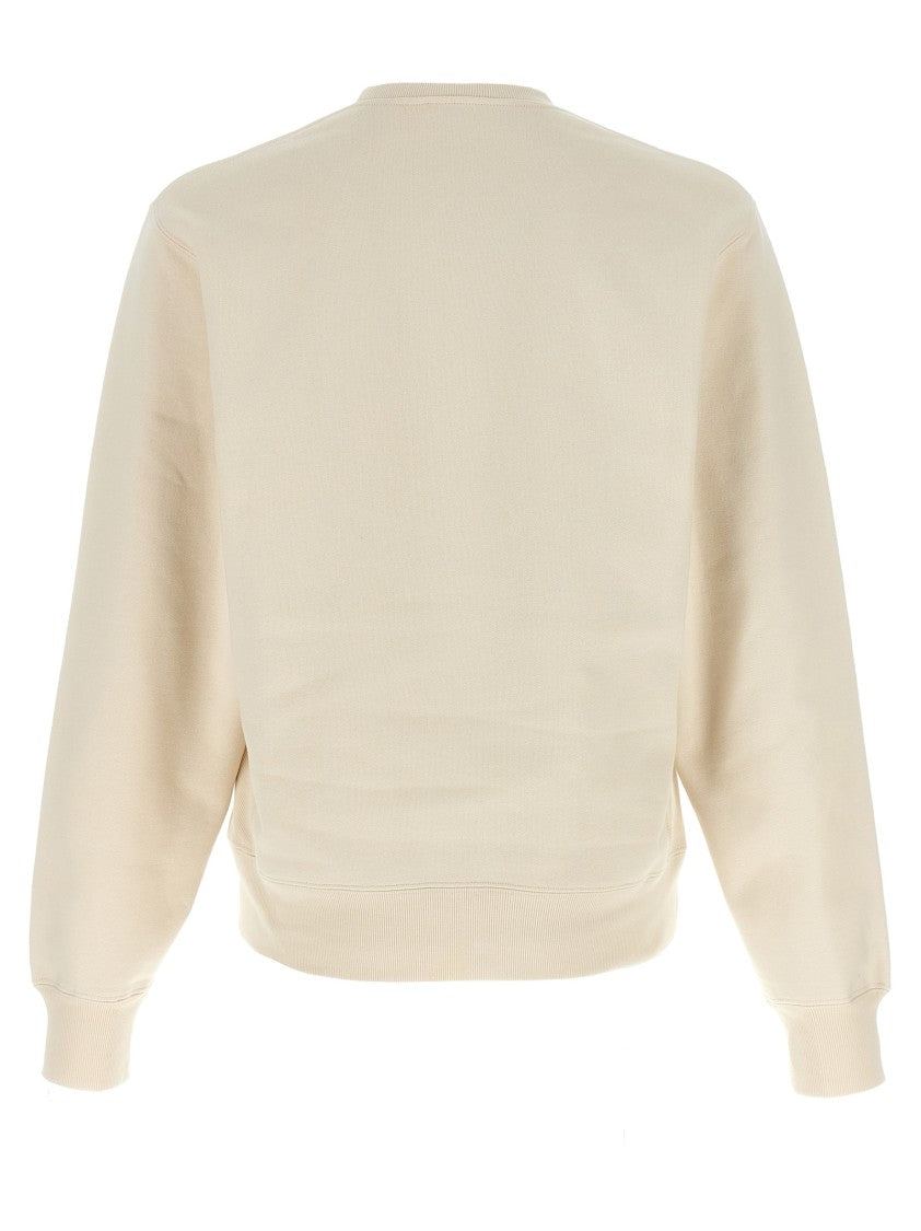 Saint Laurent 'Cassandre' Embroidered Cotton Sweatshirt