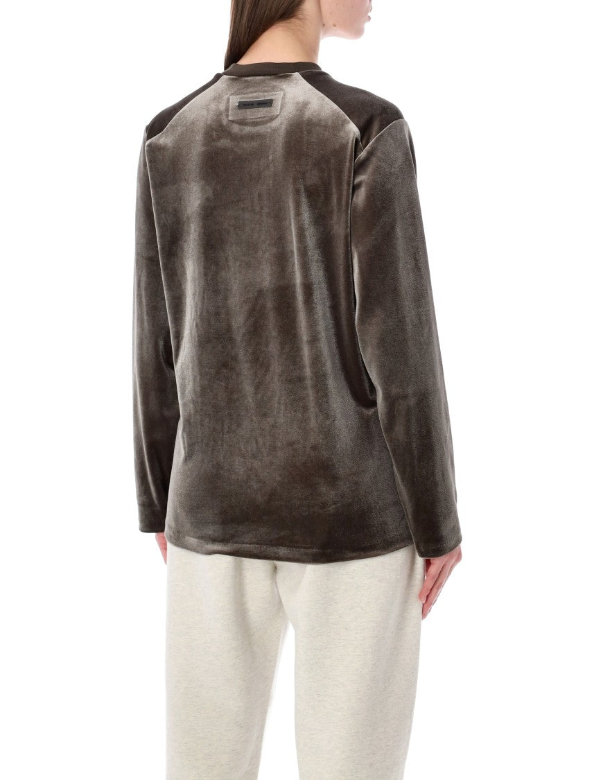 Fear Of God Essentials  Ls Velour Tee