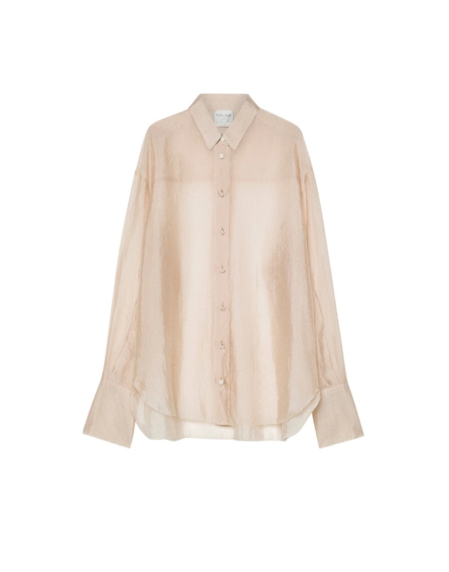 Forte Forte Contemporary Sheer Organza Shirt