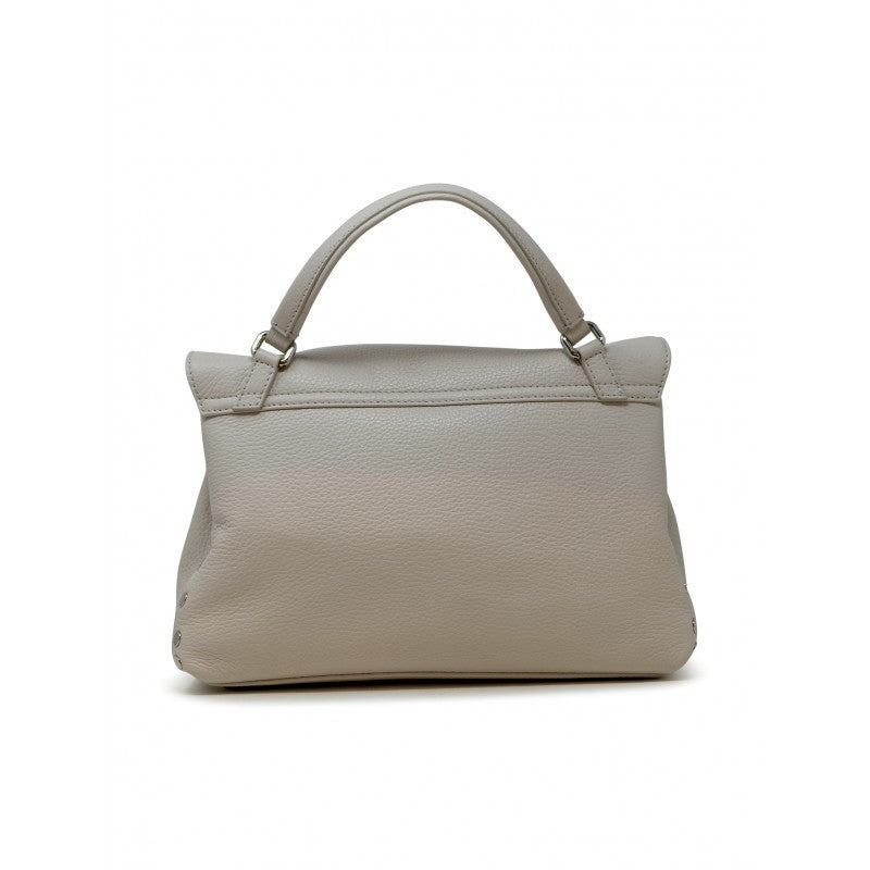 Zanellato Ivory Postina Daily Giorno S Leather Handbag